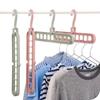 1 Pc Magic Multi-port Support Hangers for Clothes Drying Rack Multifunction Plastic Clothes Rack Drying Hanger Storage Hangers