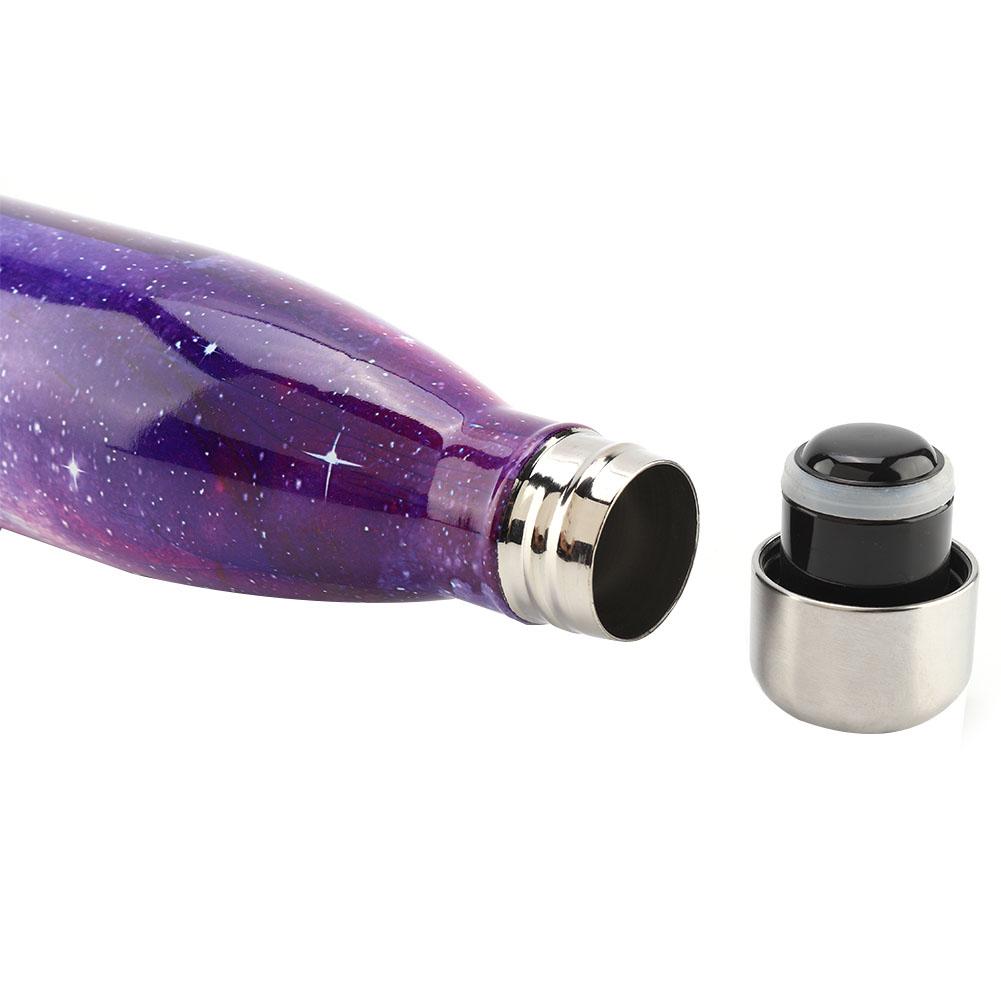 Coke Bottle Shape Insulation Stainless Steel Vacuum Flask Sports Coffee Water Bottle(#6)