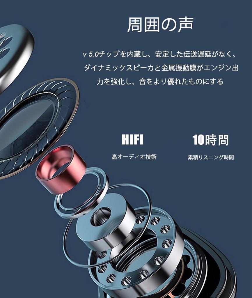 Absdefen Wireless Bluetooth Headset with FM Card Painless Compatible with iPhone and Android Smartphones A-23 5.0 Earphones, Over-the-Ear Built-in