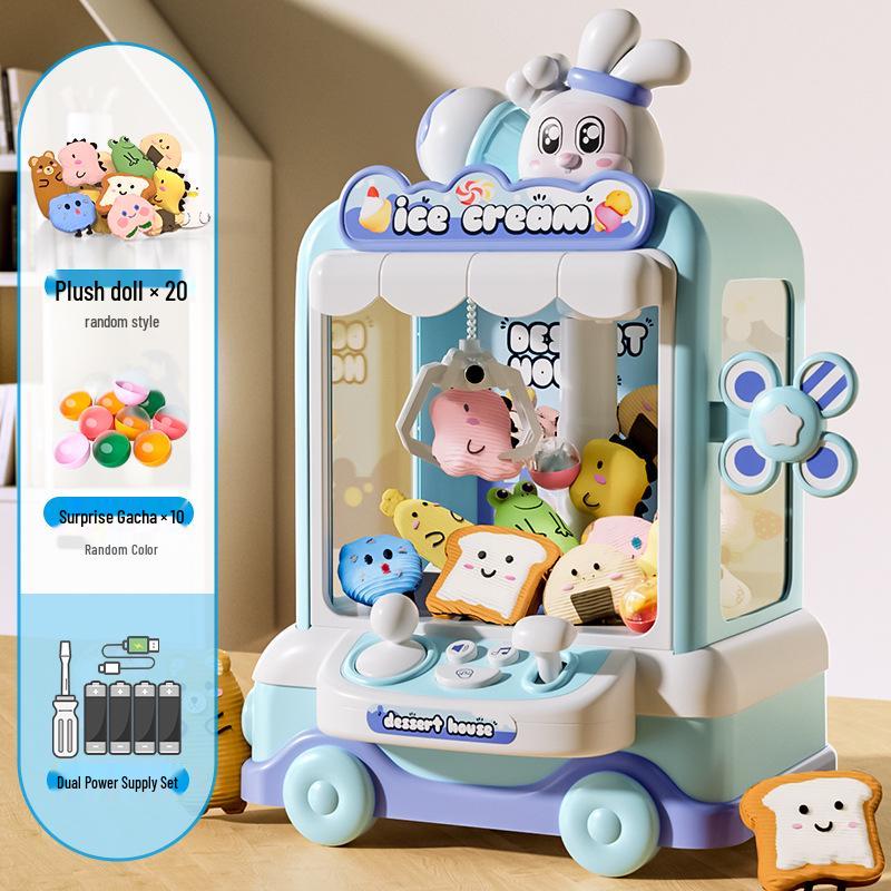 Douyin-Style Large Electric Claw Crane Toy - Children's Plush Egg Vending Machine