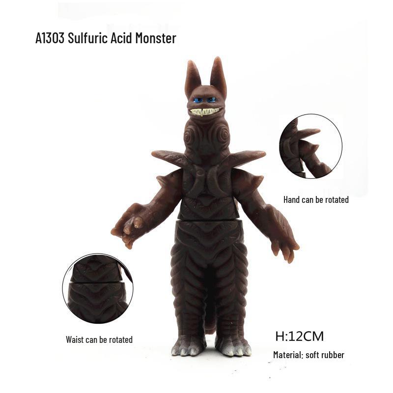 New Blazer Monster Soft Vinyl Action Figure - Articulated Children's Toy, Full Series