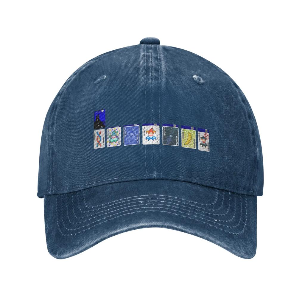 Balatro Solitaire Mashup Baseball Caps Vintage Distressed Washed Cards Game Headwear for Unisex Women Outdoor Summer Gift Caps Hat