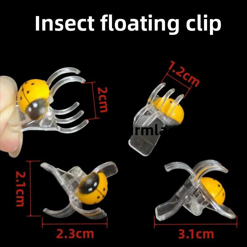 

1 шт. Зажим-божья коровка Зажим-орхидея-бабочка Украшение в виде насекомого Фигурный зажим Рамка для поддержки вьющихся растений Зажим для фиксации 1PCS жёлтый