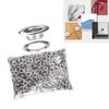 1000pcs 12mm Grommet Eyelet Plating Treatment Rust Prevention Leather Grommets for Decorating