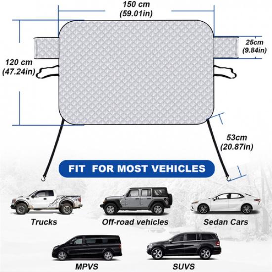 

For Honda Accessories Car Windshield Snow Cover Frost UV Block Front Sunshade