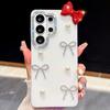 Samsung S26Ultra Mobile Phone Case A57 Star Diamond A27 Pearl Bow S26FE Protective Case A36 for Japan and South Korea