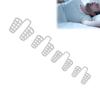 4Pcs Mini Anti Snoring Nose Clip Transparent Comfortable Sleeping Aid Stop Snoring Device
