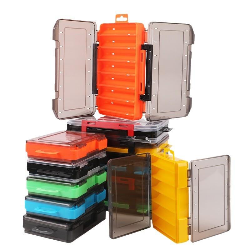 Dual-Layer Double-Sided Fishing Lure Storage Box