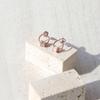 Dieuamour 14K Gold Pin Karina Mini Earrings