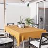 Stain-resistant Rectangular Tablecloth 160X270 Cm ALIX Ochre, by Soleil d'Ocre