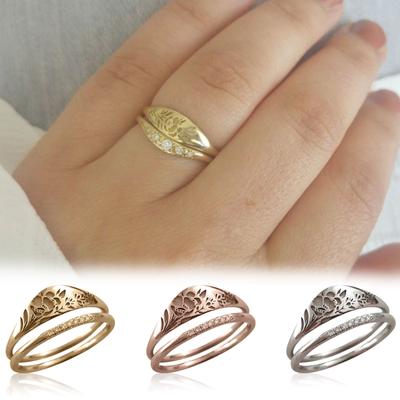 Ehering aus titanbeschichtetem Ring, Ehering, Verlobungsring