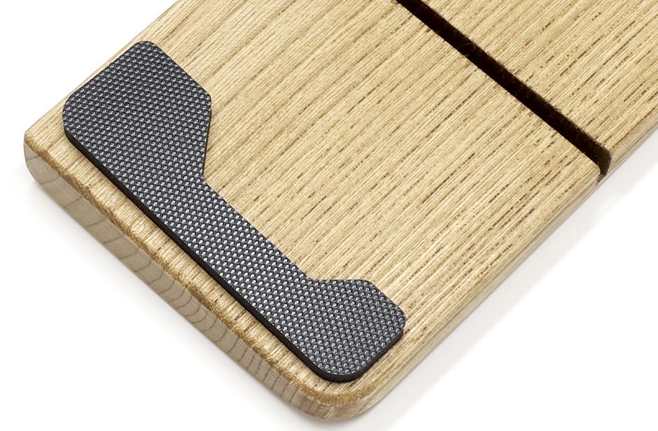 FILCO Genuine Wood Wrist Rest, Medium, 360mm Wide, Made in Japan with Natural Hokkaido Wood, Osmo Color Finish, Brown, FGWR/MZ