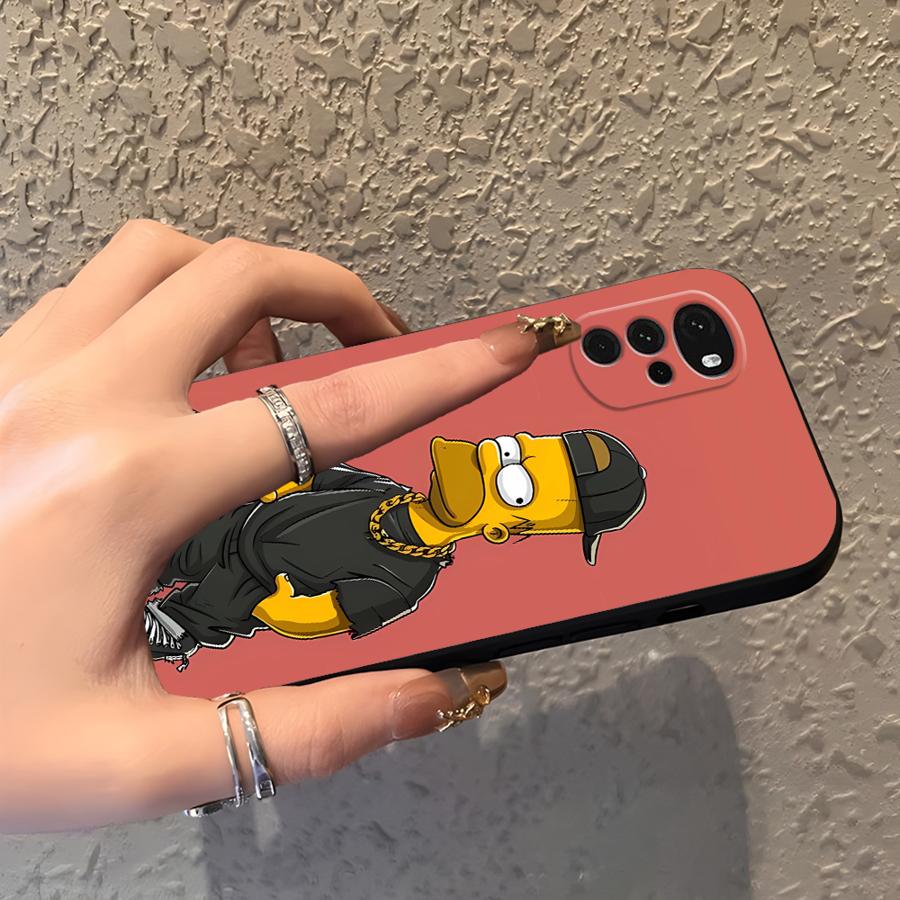 The S-simpsons Cartoon Funda Phone Cover Case for Moto X30 Pro Edge 20 30 S30 Pro
