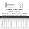 M1.6 M2 M3 M4 M5 M6 M8 M10 x 6-80 mm TC4 GR5 Titanium Alloy Hex Head  Bolt Screw Bicycle Motorcycle