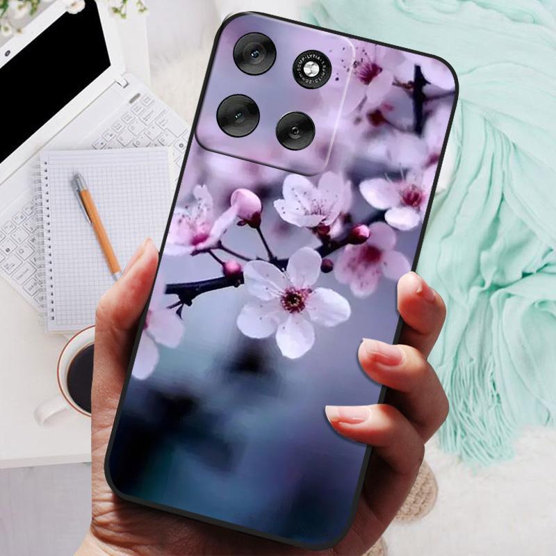 Für Motorola Moto G86 Power Hülle Löwe Wolf Silikon Weiche Rückabdeckung Für Moto G56 G86Power Handyhülle Moto G56 Schutzhülle