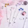 Magic Flower Glass Pen Starry Sky Dip Pen Set Student Gift Creative Crystal Fountain Pen Glass Dip Pen Writing Kit With Ink