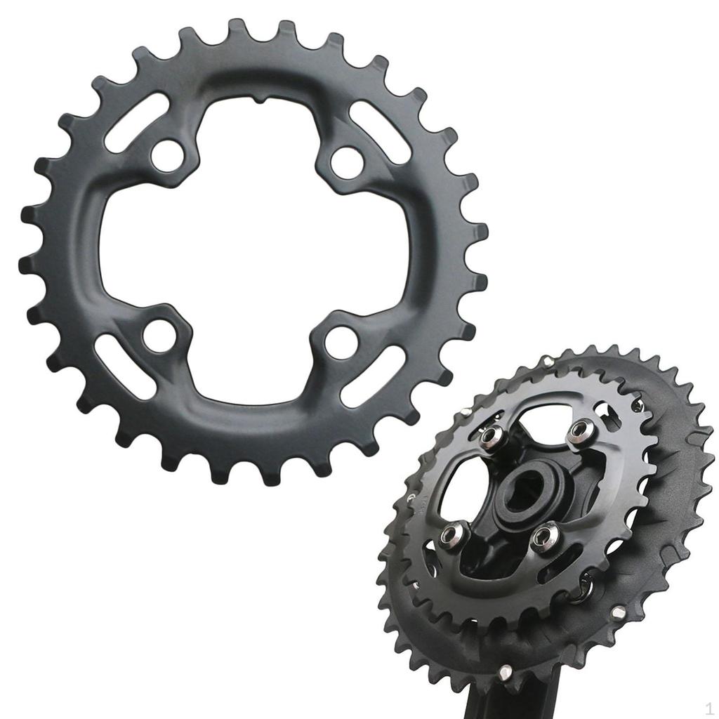 Bike Chain,104BCD Narrow Wide Round Chain Repair Single Mountain Bicycle