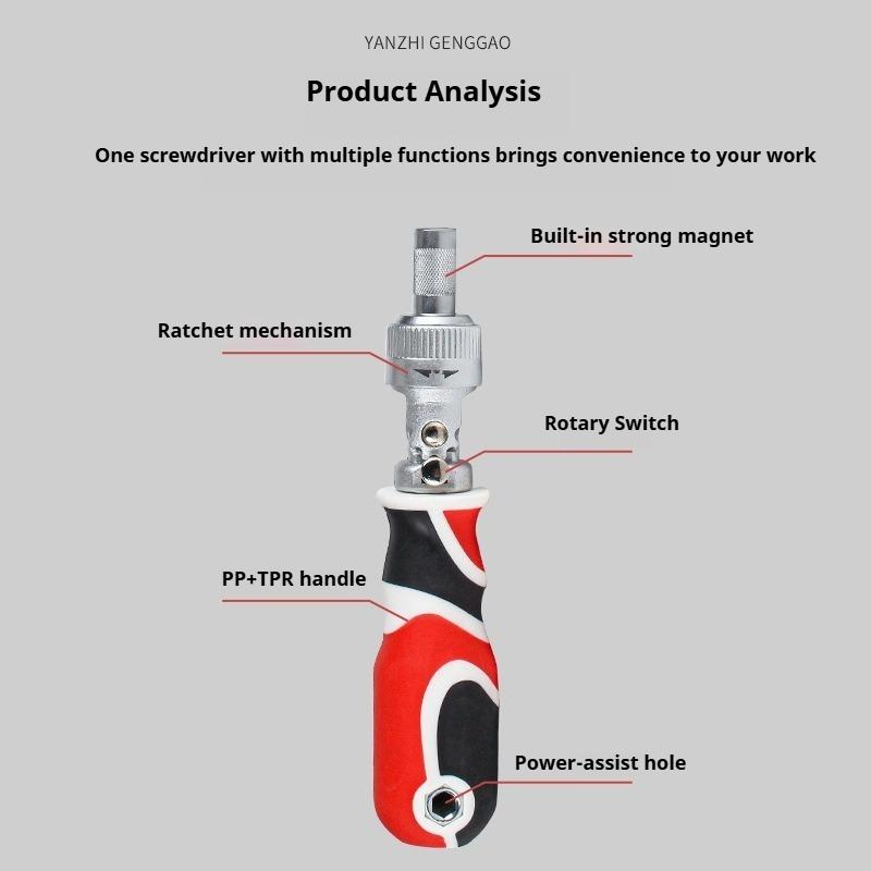 28-in-1 Multifunktionales Reparaturwerkzeug-Set Schraubendreher-Kombinations-Kit für Haus & Büro Wartung DIY Schraubendreher-Set
