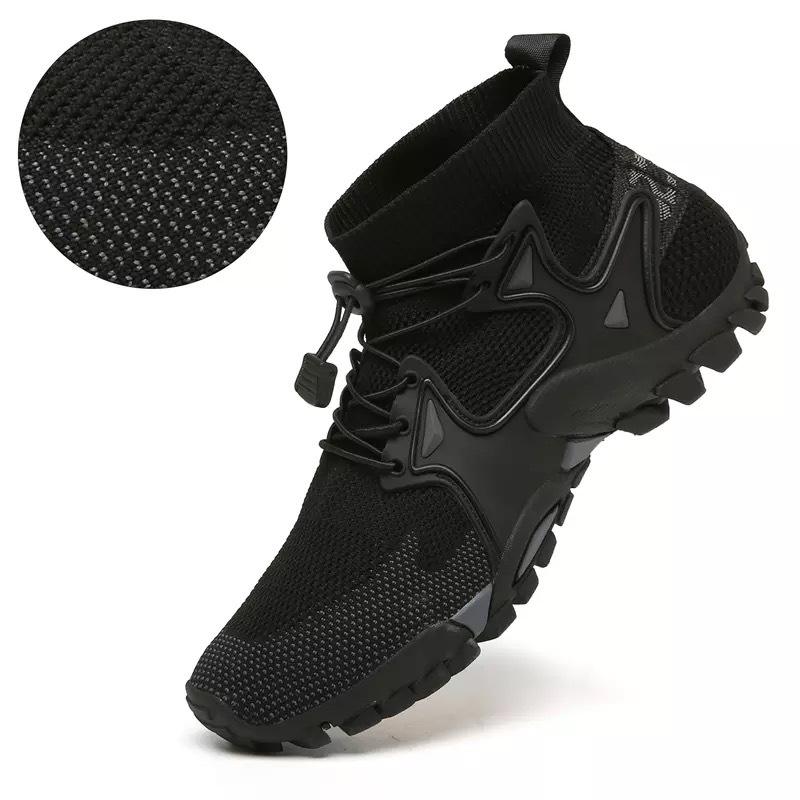 Unisex Mid-Cut Non-Slip Breathable Outdoor Hiking & Fishing Shoes