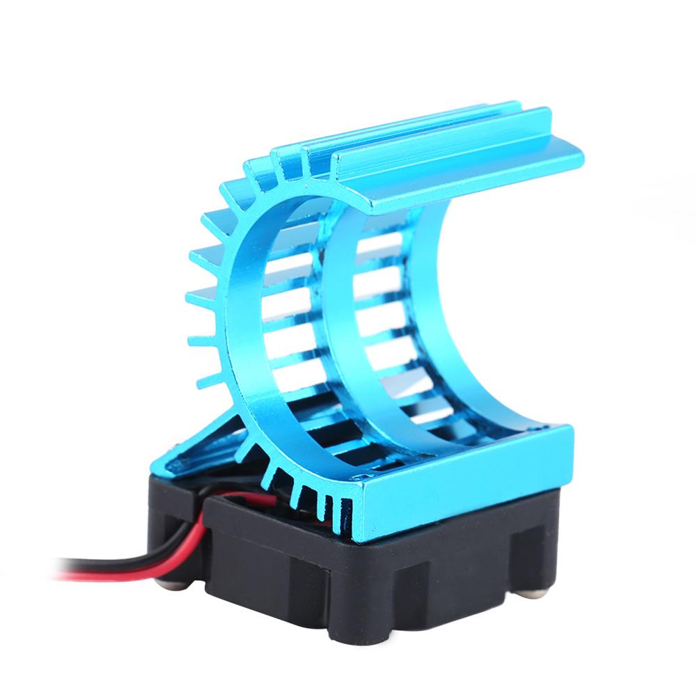 Heat Sink With Cooling Fan for 1 10 Scale Electric RC Car 380   390 Motor
