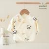 Newborn Half-Back Cotton Pajamas - Four Seasons Style, Class Aa, Boneless Design
