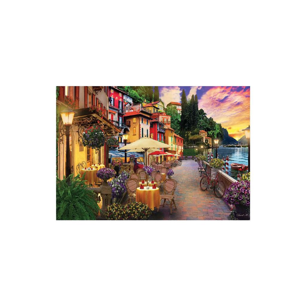 Quebra-cabeça de 2000 partes / Lago Como - Código: 3944