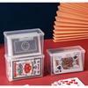 New Transparent Plastic Boxes Playing Cards Container PP Storage Case Packing Poker Game Card Box for Board Games Playing Cards