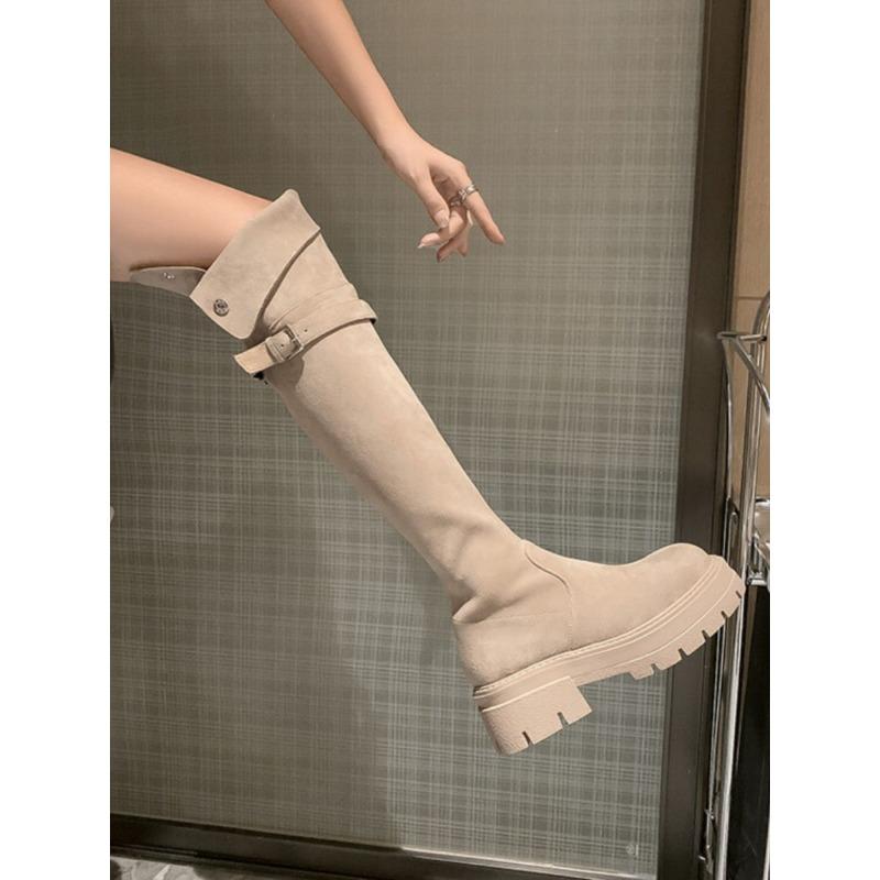 Anti-slip Two-piece Snow Boots, Long Boots, Thick-soled Boots, Women's Shoes