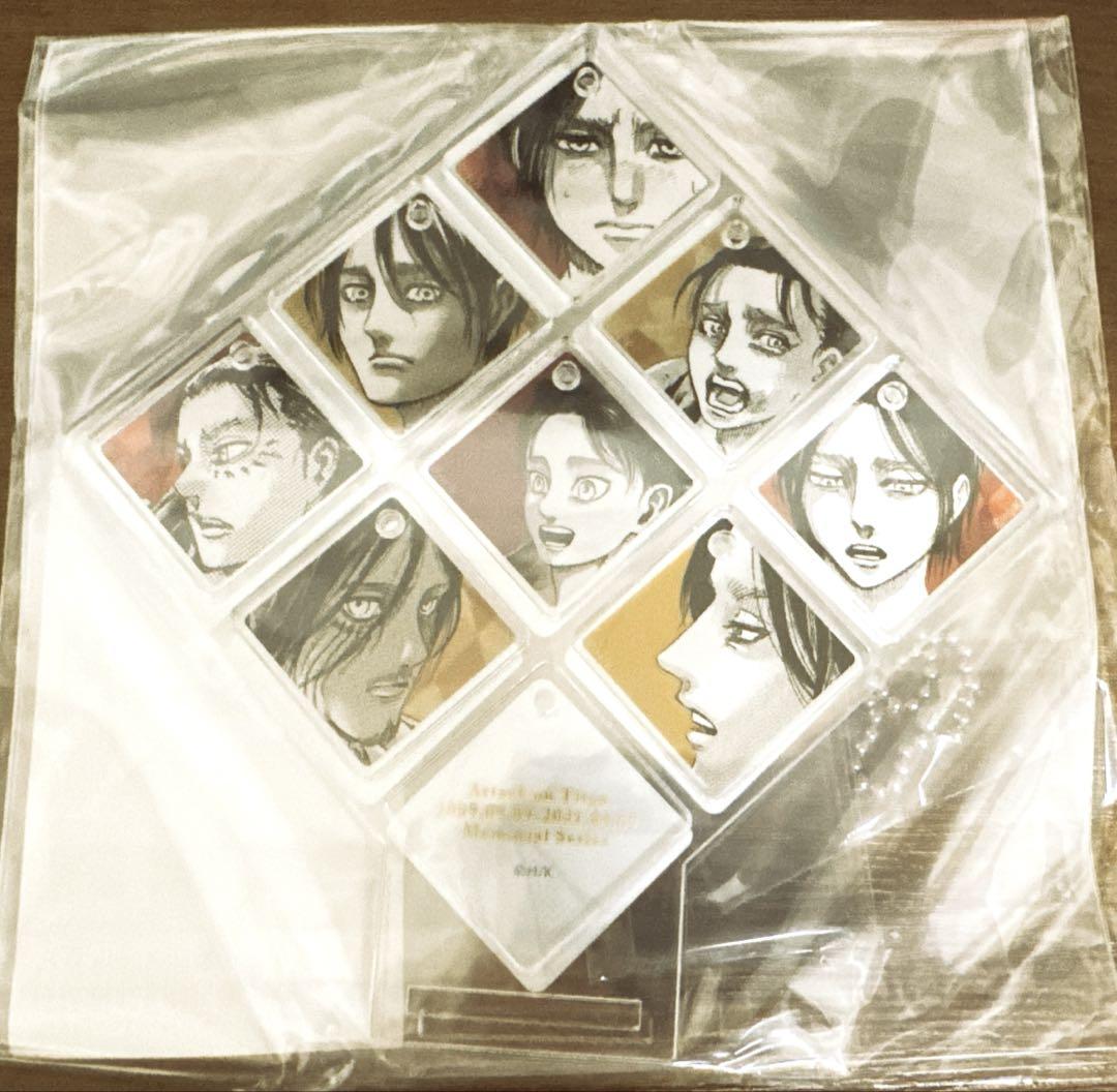 

[USED] Attack on Titan Anique Titan War Acrylic Collection Eren