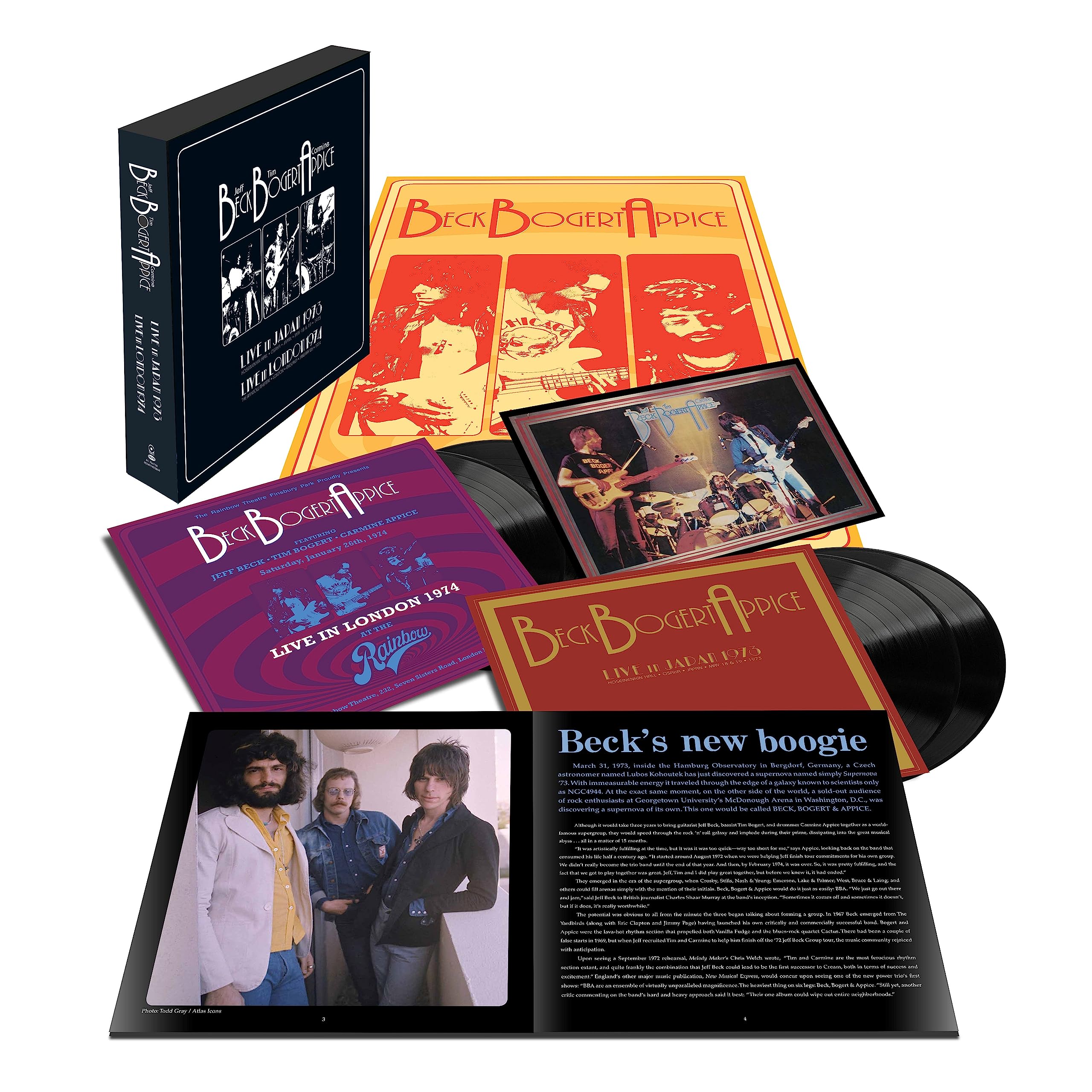 

LIVE IN JAPAN LIVE IN JAPAN 1974 1973, [4LP VINYL] [Analog]