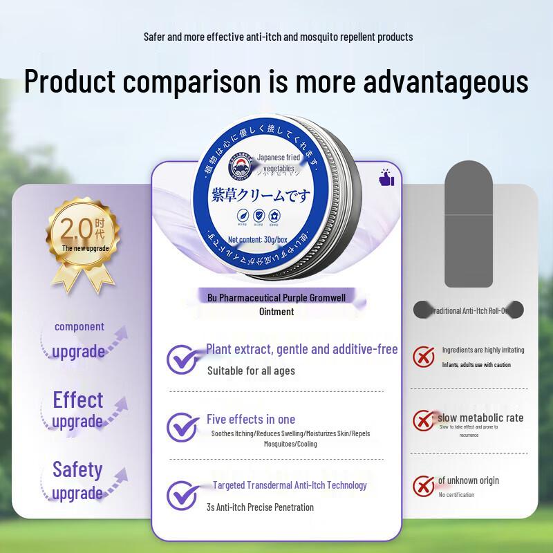 Herbal Comfrey Balm for Insect Bites