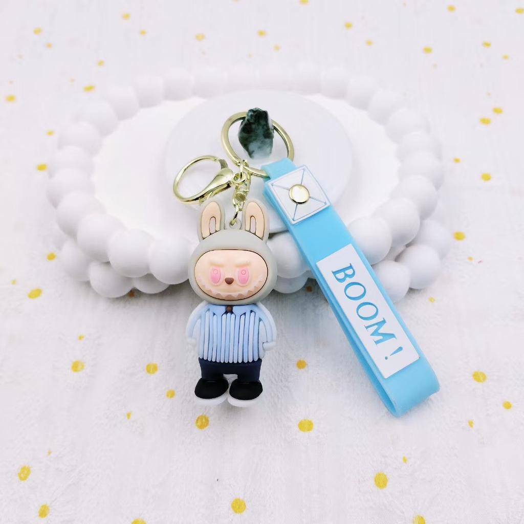 Cartoon Keychain Stall Pvc Doll Cute Bag Small Commodity Keychain