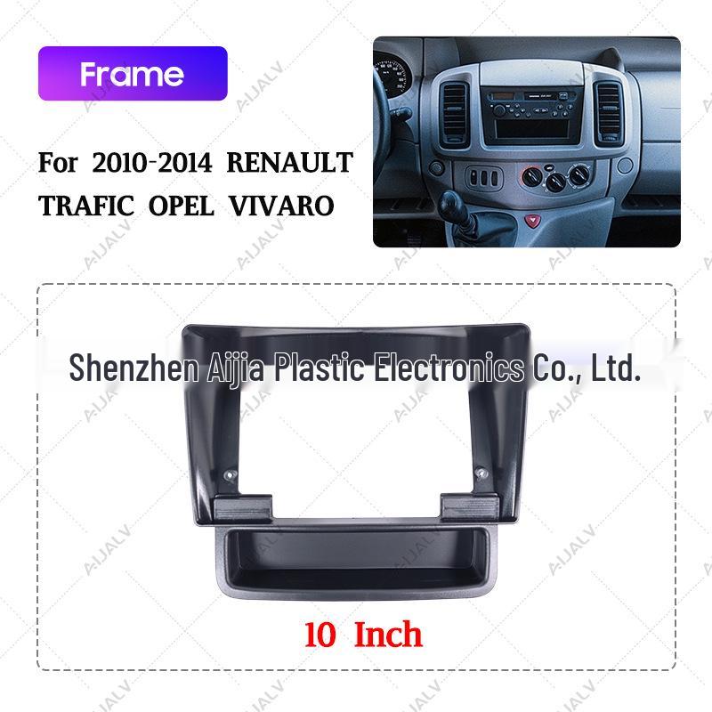 10-14 Renault Trafic/Opel Vivaro Navigation Face Frame for Android HD Screen Panel 10 inch