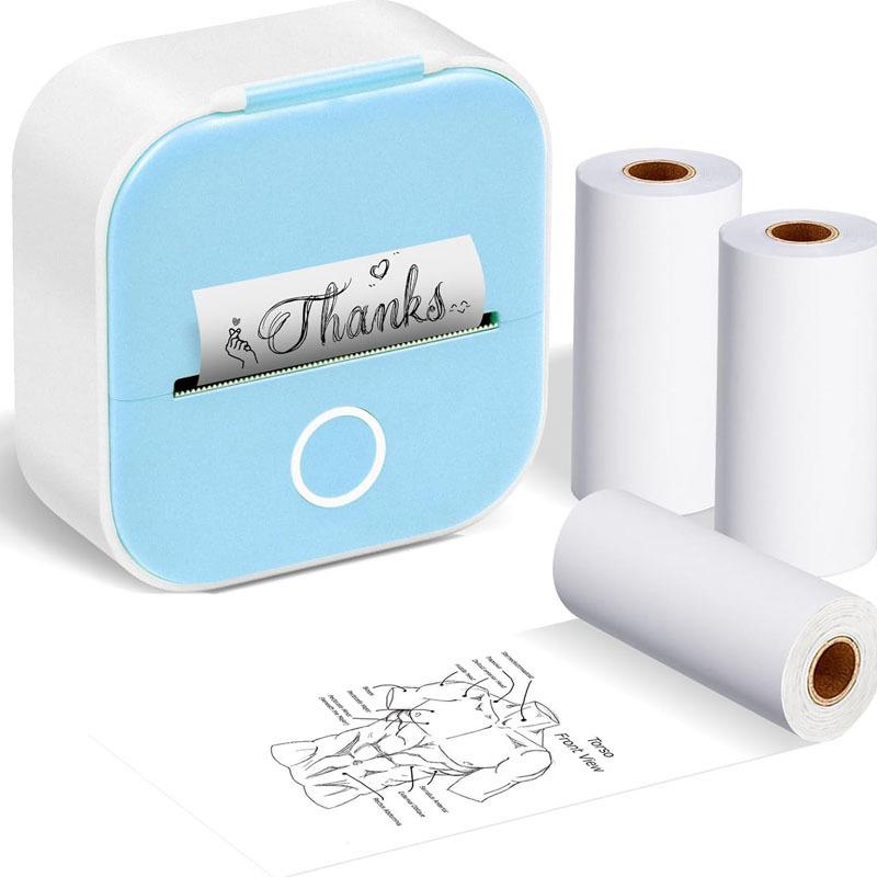 Phomemo M02 Portable Mini Thermal Printer – Bluetooth, Inkless for Mobile Devices