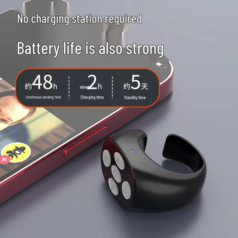 Bluetooth Remote Ring Controller for Mobile Photography