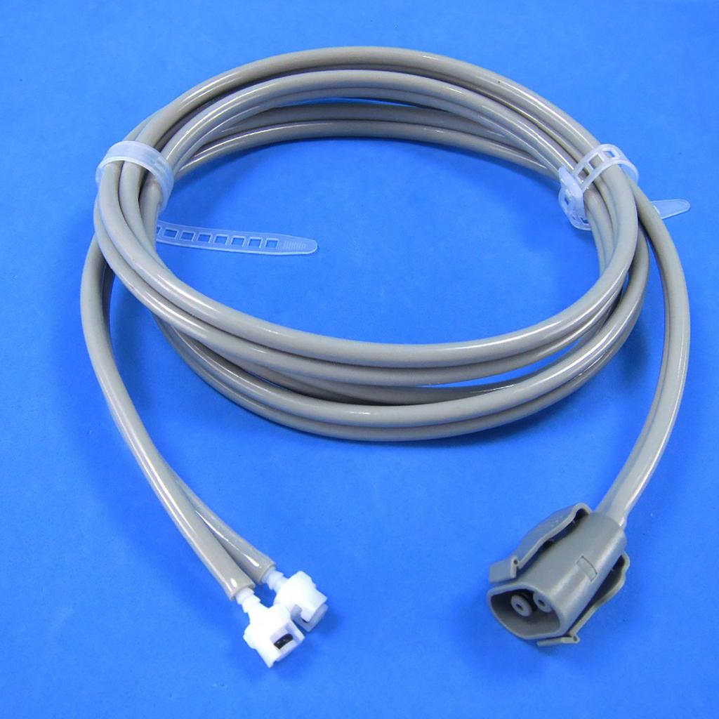 Kompatibel mit GE PRO, Dinamap Serie, usw., NIBP Manschettenverlängerungsschlauch mit Anschluss, Doppelrohr-Verlängerungsadapter, Blutdruckmesszubehör