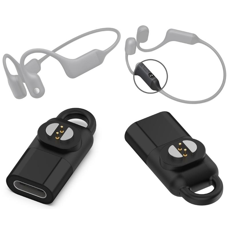 Zuverlässiger Ladeanschluss ABS Ohrhörer Ladeadapter Kopfhörer Ladekonverter Einfache Installation für PurFree BC01