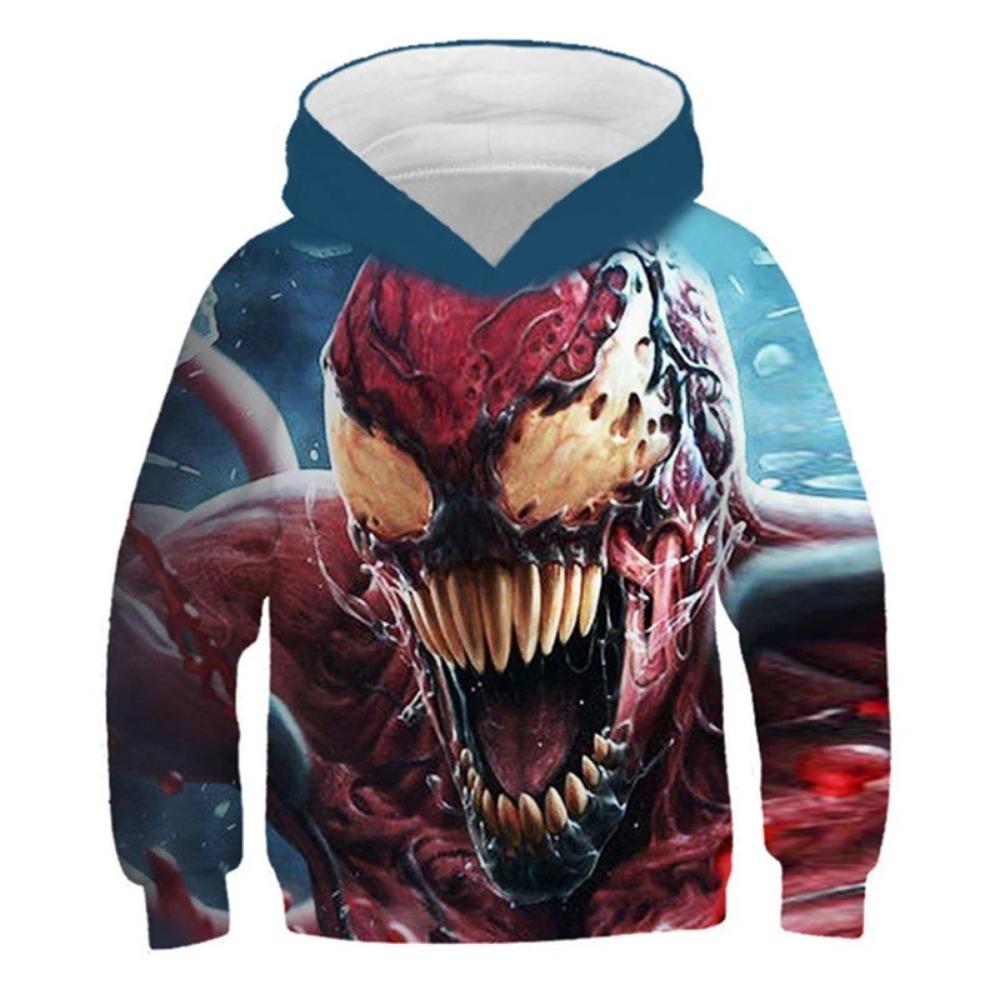 Boys Spring Marvel Hoodie Avengers Spider-Man 3D Print Baby Boy Clothes Breathable Kids Sportswear Hooded