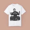 Summer Mens Retro Portrait Print Casual Loose Round Neck Tshirt Neutral Sports Outdoor Soft Breathable Short Sleeved Shirt