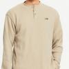 New Balance Waffle Henley Neck Long Sleeve T shirT Nbnde4s081