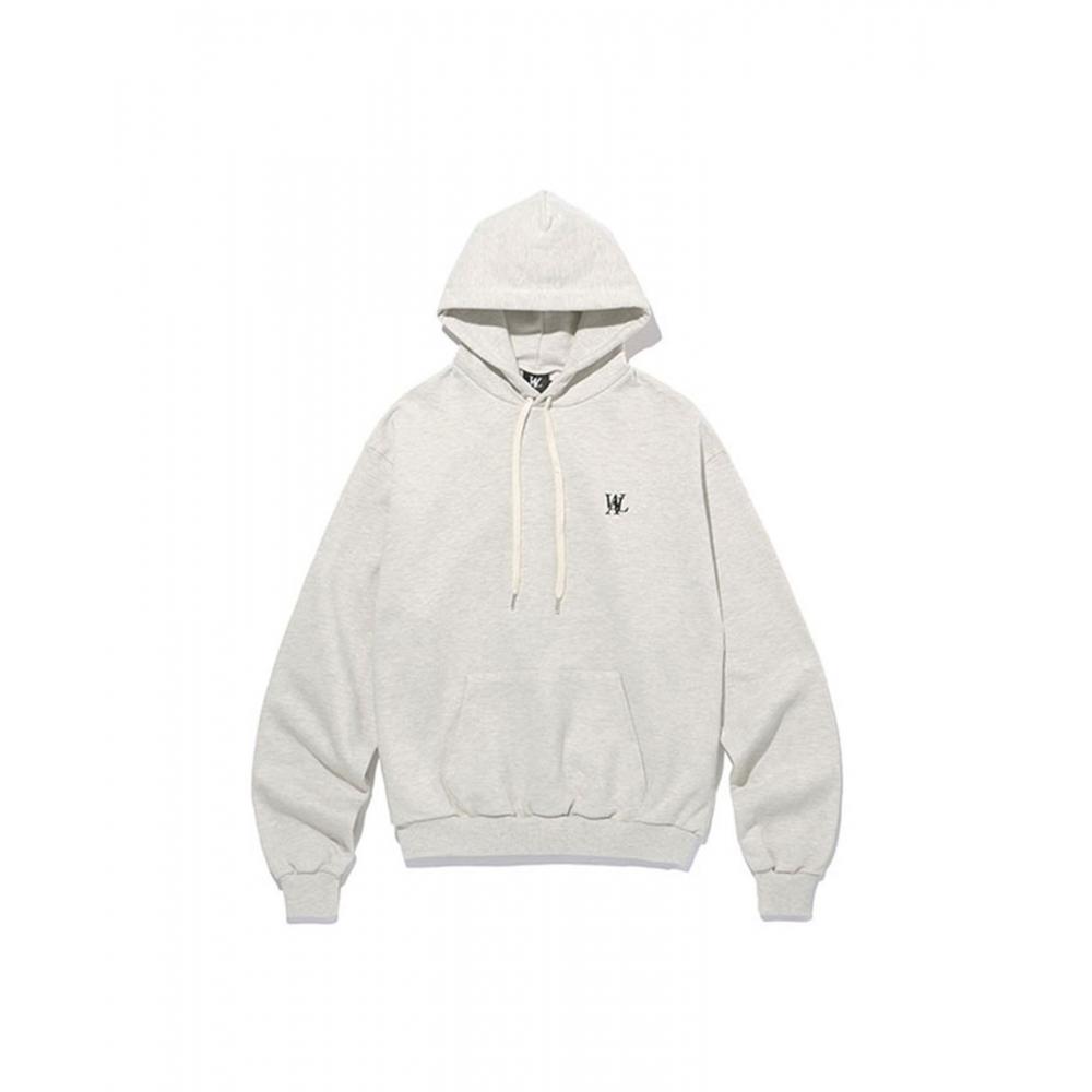 

WOOALONG Signature standard hoodie IVORY