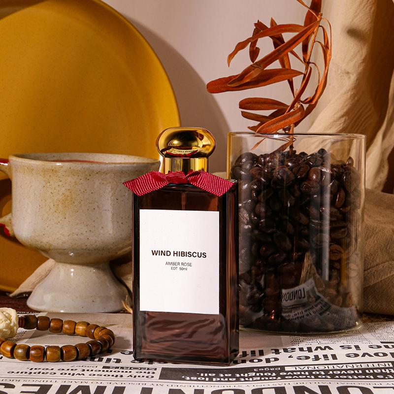Парфюм для женщин  Гибискус Ветра  Свежий и Стойкий Легкий Аромат Нишевый Амброво-Розовый Парфюм для Женщин 50ml