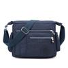 New middle-aged casual women's bag solid color nylon bag mother bag large capacity fashion shoulder messenger bag