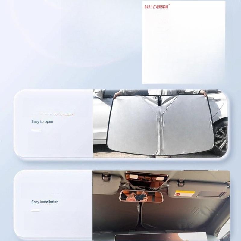 For Toyota RAV4 Car Windshield Sun Shade Blocks UV Ray Reflector Auto Window Visor Shield Cover Foldable Parasol 1 Piece