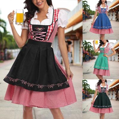 (Great home)Women's Fashion Oktoberfest Costumes Dresses Dress Up Dress Up Sets