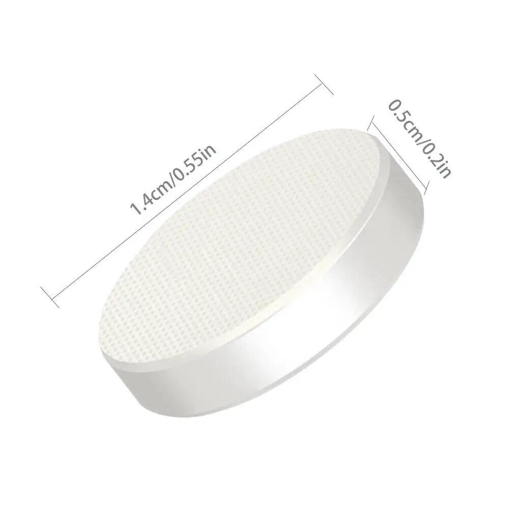 1/5/10Pcs Solid Car Perfume Refills Car Air Vent Clip Replacement Pads Fragrance Freshener for Pilot Bear (Ocean/Rose/Lavender/Lemon/Cologne/Fragrans)