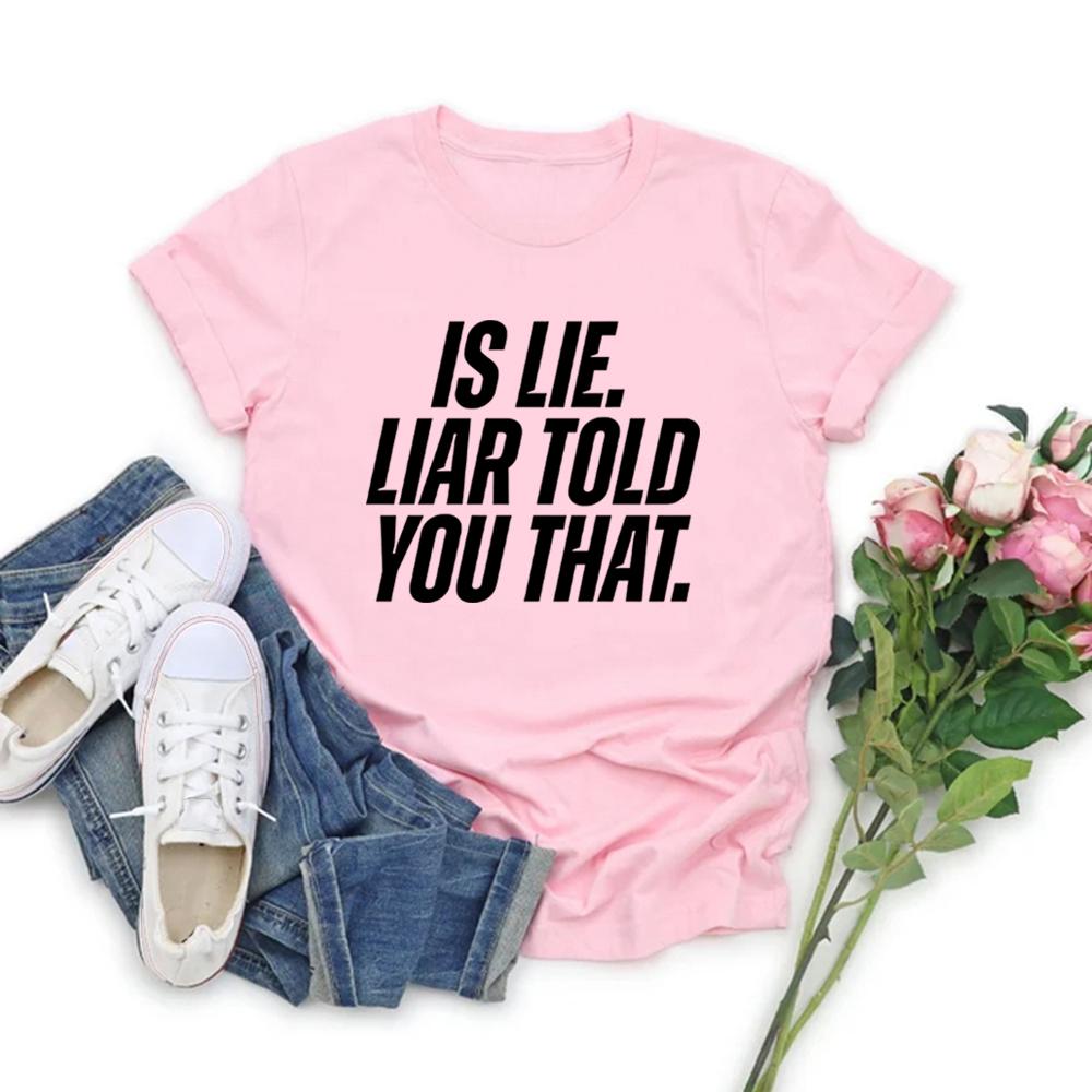 

Is Lie Liar Told You That Connor Storrie Heated Rivalry Inspired Shirt Ilya and Shane Womens T-Shirt Casual Graphic T Shirts S розовый