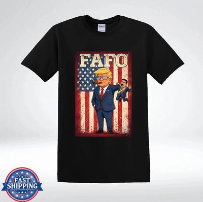 FAFO Political Satire Graphic Humor T Shirt