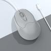 USB Wired Mute Mouse Type C USB Cable Ergonomic Mice Type C Wired Mouse  Desktop Notebook