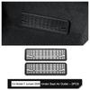 For Tesla Model Y Juniper Under Seat Air Outlet Protective Cover Anti-clogging ABS Rear Center Air Outlet Covers Plug in tall